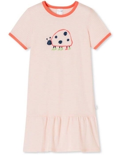 Ночная рубашка натуральная любовь из органического хлопка, розовый Schiesser