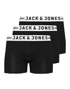 Комплект из 3 трусов-боксеров для мальчиков, черный Jack & jones