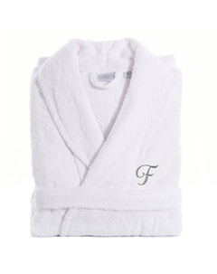 Linum Домашний текстиль Турецкий хлопок Персонализированный махровый халат унисекс, F Linum home textiles