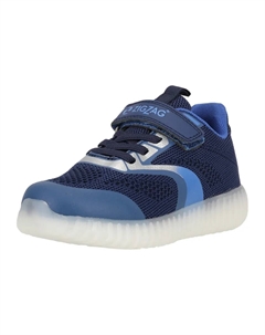 Кроссовки "Silas" со встроенными мигалками, синий Zigzag