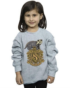 Толстовка с гербом Хаффлпаффа, серый Harry potter