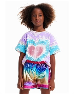 Футболка стандартного кроя, мультиколор Desigual