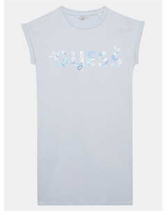 Платье стандартного кроя, синий Guess