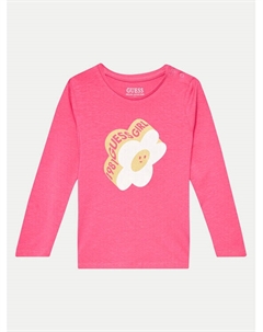 Футболка стандартного кроя, розовый Guess