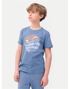 Футболка стандартного кроя, синий 4f