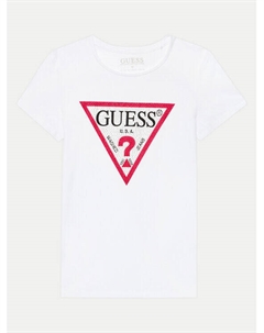 Футболка стандартного кроя, белый Guess