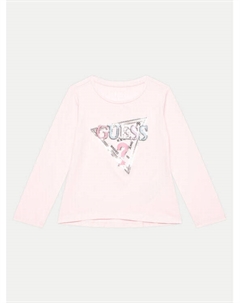 Блузка стандартного кроя, розовый Guess