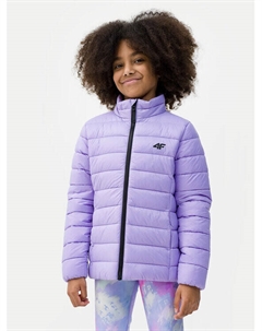 Пуховик стандартного кроя, фиолетовый 4f