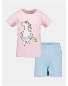 Пижама стандартного кроя, мультиколор Blue seven