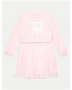 Платье стандартного кроя, розовый Guess