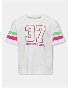 Футболка стандартного кроя, белый Kids only