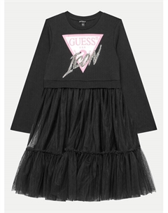 Платье стандартного кроя, черный Guess