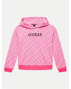 Толстовка стандартного кроя, красный Guess