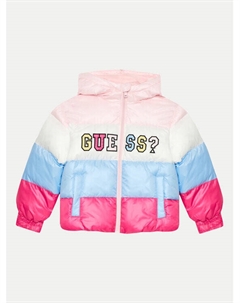 Пуховик стандартного кроя, мультиколор Guess