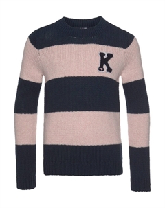 Свитер, морской синий/розовый Kangaroos