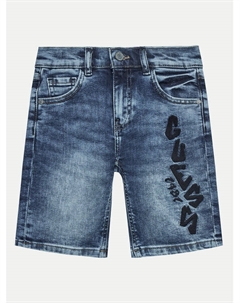 Шорты стандартного кроя, синий Guess
