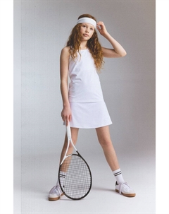 Теннисная юбка drymove, белый H&m