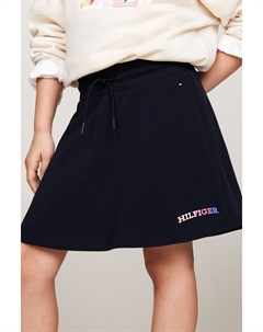 Юбка-Монотипия, синий Tommy hilfiger