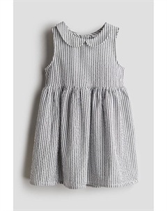 Хлопковое платье, синий H&m