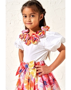 Топ Sadie с корсажным вырезом, белый Angel & rocket