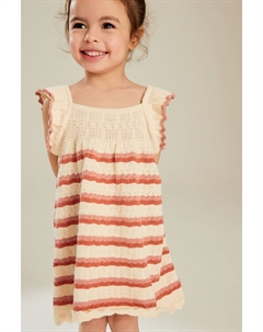 Платье крючком (от 3 месяцев до 7 лет), экрю Next