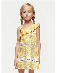 Платье стандартного кроя, желтый Mayoral