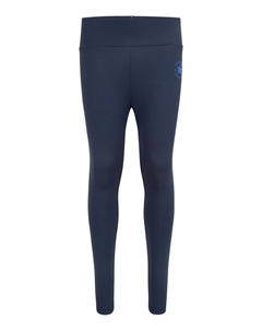 Леггинсы с завышенной талией и нашивкой, синий Converse