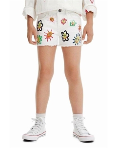 Шорты, белый Desigual