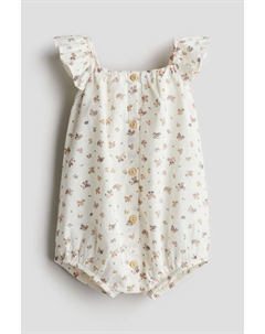 Хлопковый комбинезон, бежевый H&m