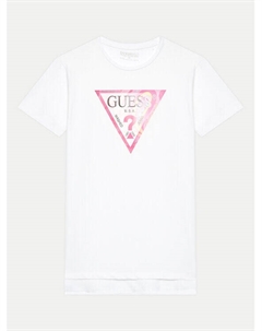 Футболка стандартного кроя, белый Guess