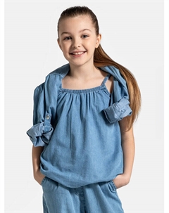 Топ стандартного кроя, синий Coccodrillo