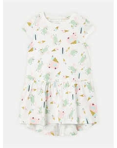 Платье стандартного кроя, белый Name it