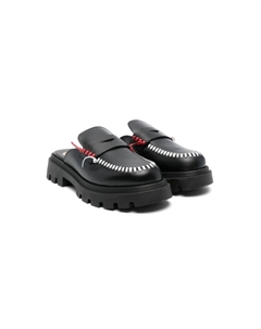 Кожаные лоферы, черный Gallucci kids