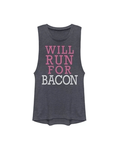 Футболка для юниоров Will Run For Becon Muscle Unbranded