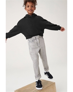 Укороченная толстовка (3–16 лет), черный Next