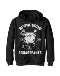 Толстовка с рисунком «Губка Боб Квадратные Штаны» для мальчиков 8–20 лет Excited Founded 99 Nickelodeon