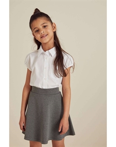 Юбка без застежки из эластичного джерси (3–17 лет), серый Next