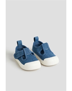 Хлопковые сандалии, синий H&m