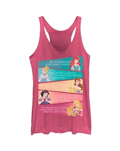 Майка с плакатом «Принцесса Диснея» для юниоров Licensed character