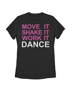 Детская футболка с рисунком Move It Shake It Work It Dance Unbranded