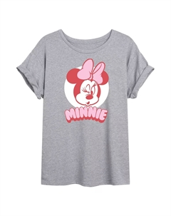 Розовая футболка с струящимся рисунком Минни для детей Disney's Minnie Mouse Junior Licensed character