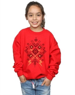 Толстовка с рождественской ярмаркой Isle, красный Harry potter