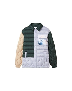 GS Пуховик/пуховик, цвет Deep bamboo emerald Fila