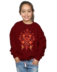 Толстовка с рождественской ярмаркой Isle, красный Harry potter