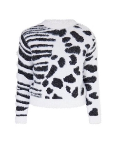 Вязаный свитер, белый Mymo