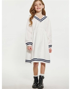Платье, белый Dreimaster