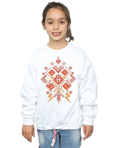 Толстовка с рождественской ярмаркой Isle, белый Harry potter