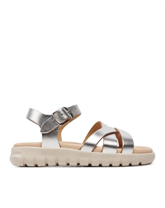 Сандалии J Sandal Soleima Gir J45GSA 000CF C1007, серебро Geox