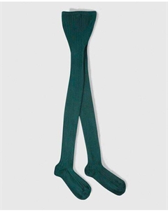 Ребристые колготки, зеленый Condor