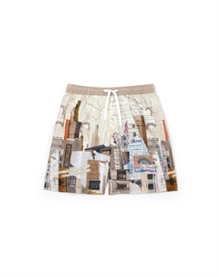 Пляжные шорты, бежевый Gulliver